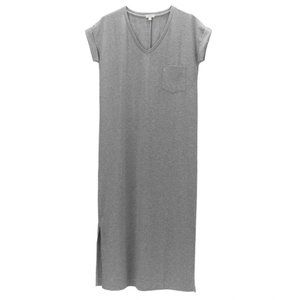 Cuyana V-Neck Midi Dress, Size M